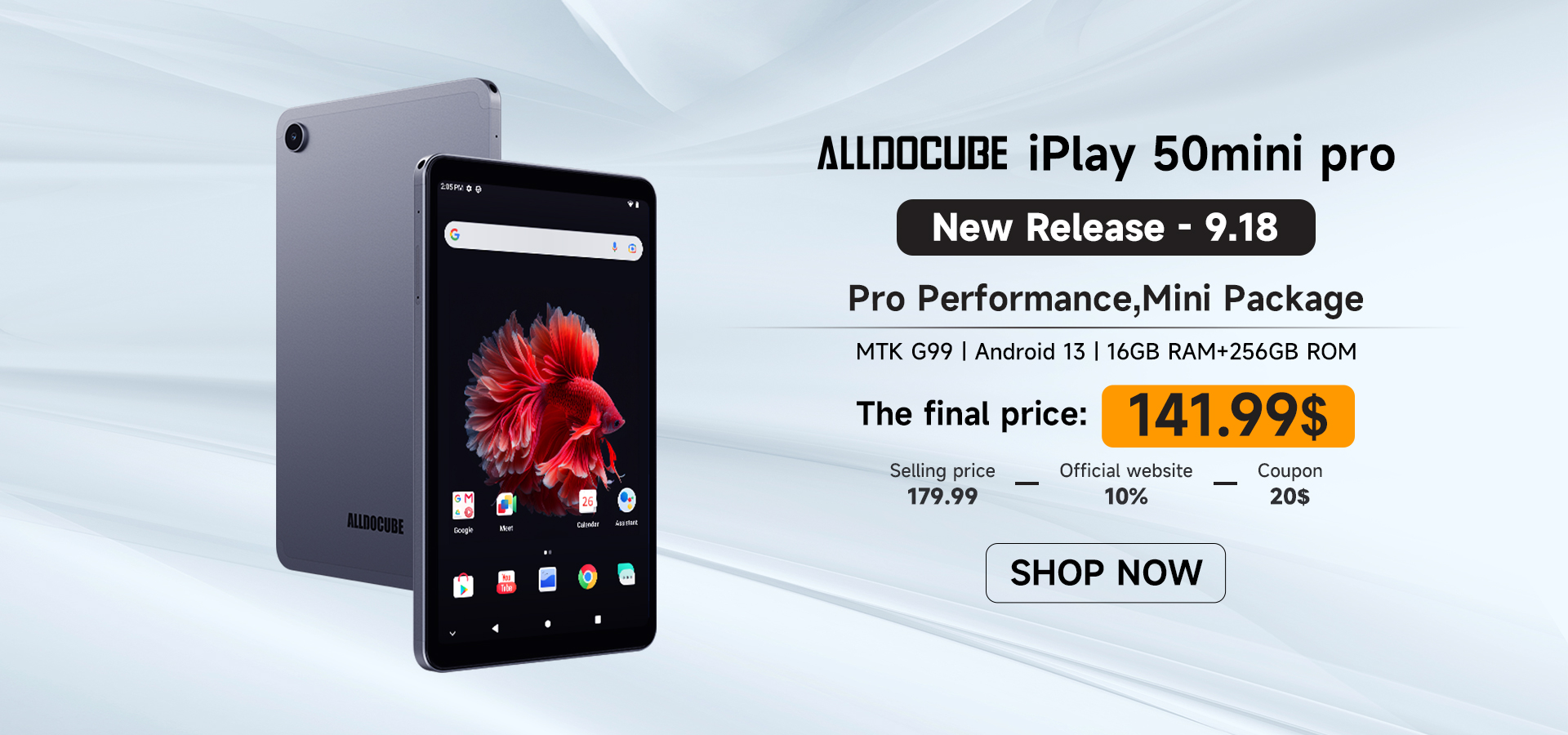 Breaking News: Alldocube iPlay 50 mini Pro Now Available in the 
