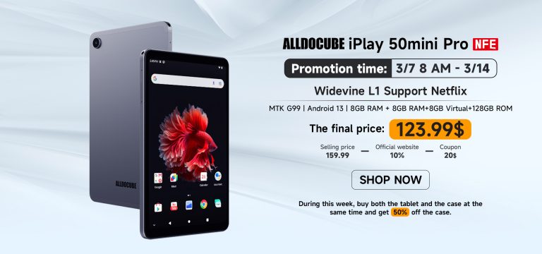 Hot Deal: Alldocube iPlay 50 mini Pro NFE 128GB ROM on Amazon USA 