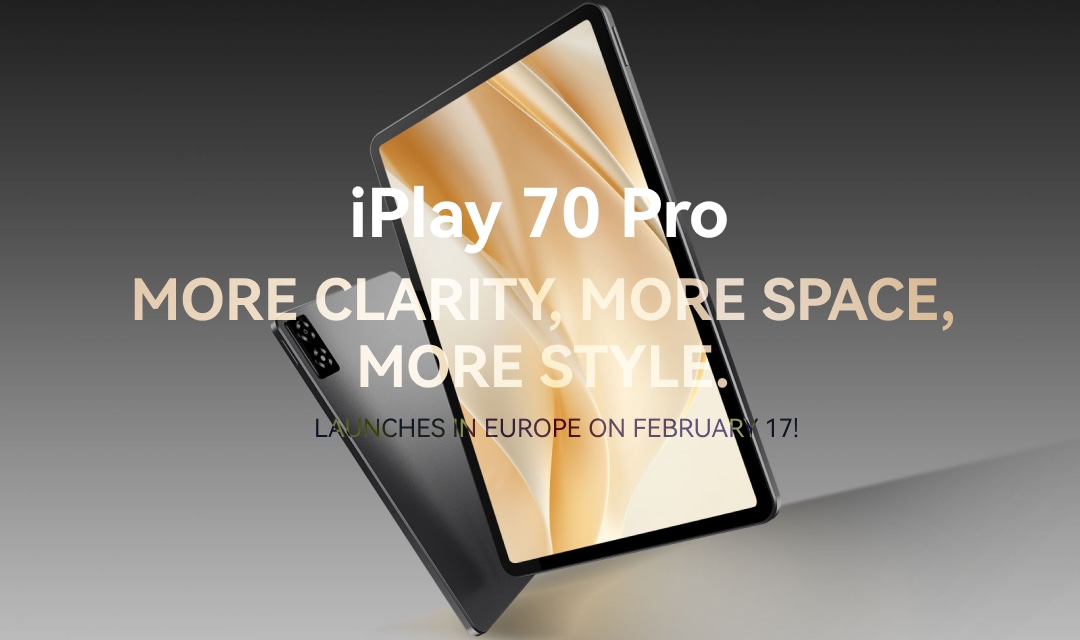 iPlay 70 Pro Launches Feb 17 – 10.95” 2.5K Display, 4G LTE, Only